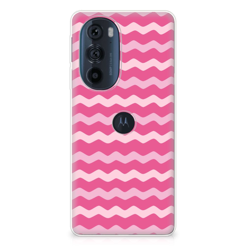 Motorola Edge 30 Pro TPU bumper Waves Pink B2C Telecom