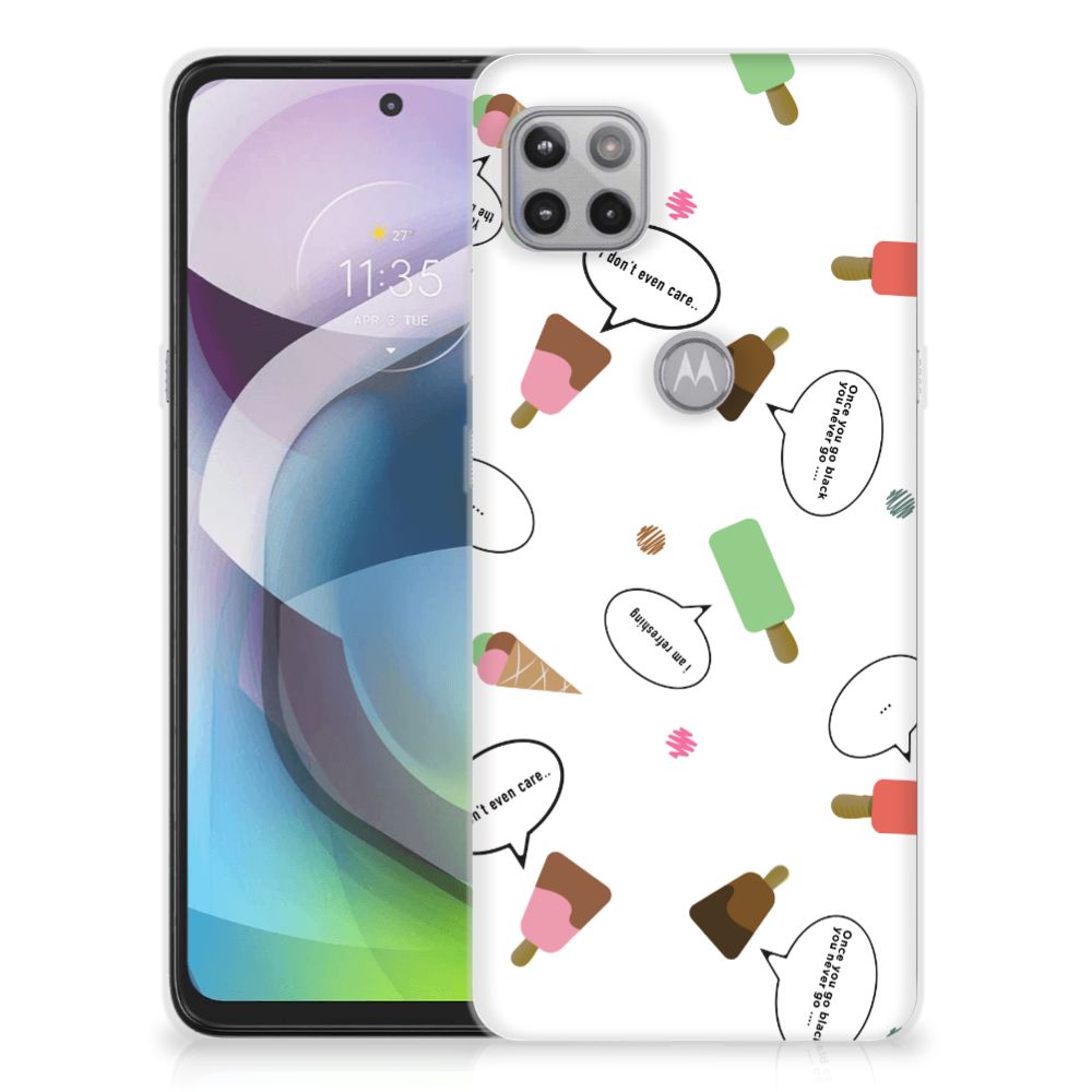 Motorola Moto G 5G Siliconen Case IJsjes B2C Telecom