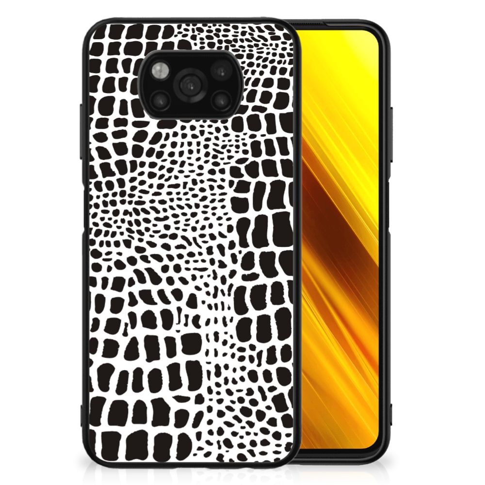 Xiaomi Poco X3 | X3 Pro Dierenprint Telefoonhoesje Slangenprint