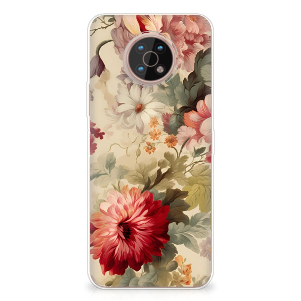 TPU Case voor Nokia G50 Bloemen