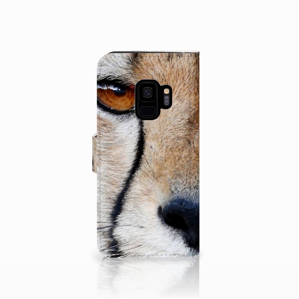 Samsung Galaxy S9 Telefoonhoesje met Pasjes Cheetah