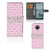 Nokia G10 | G20 Portemonnee Hoesje Flowers Pink DTMP