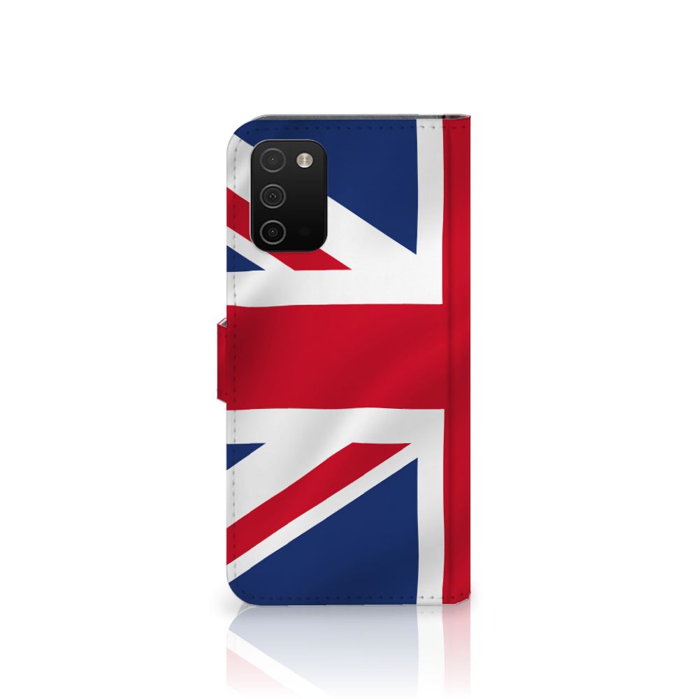 Samsung Galaxy A03s Bookstyle Case Groot-Brittannië