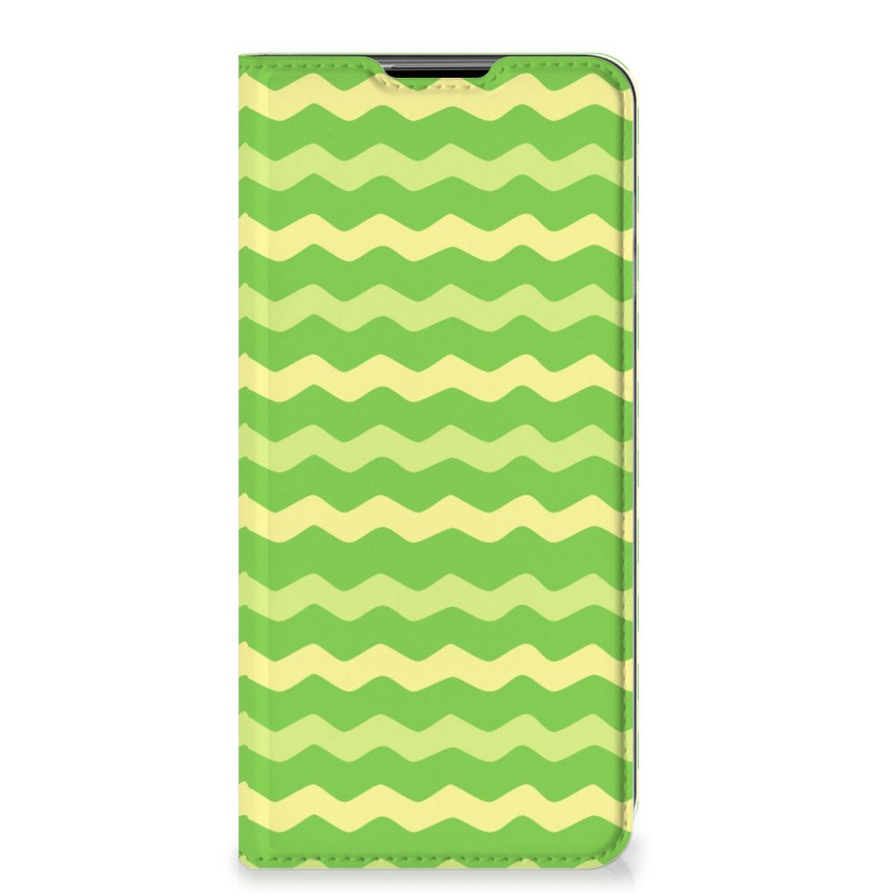 Samsung Galaxy A32 5G Hoesje met Magneet Waves Green - B2C Telecom