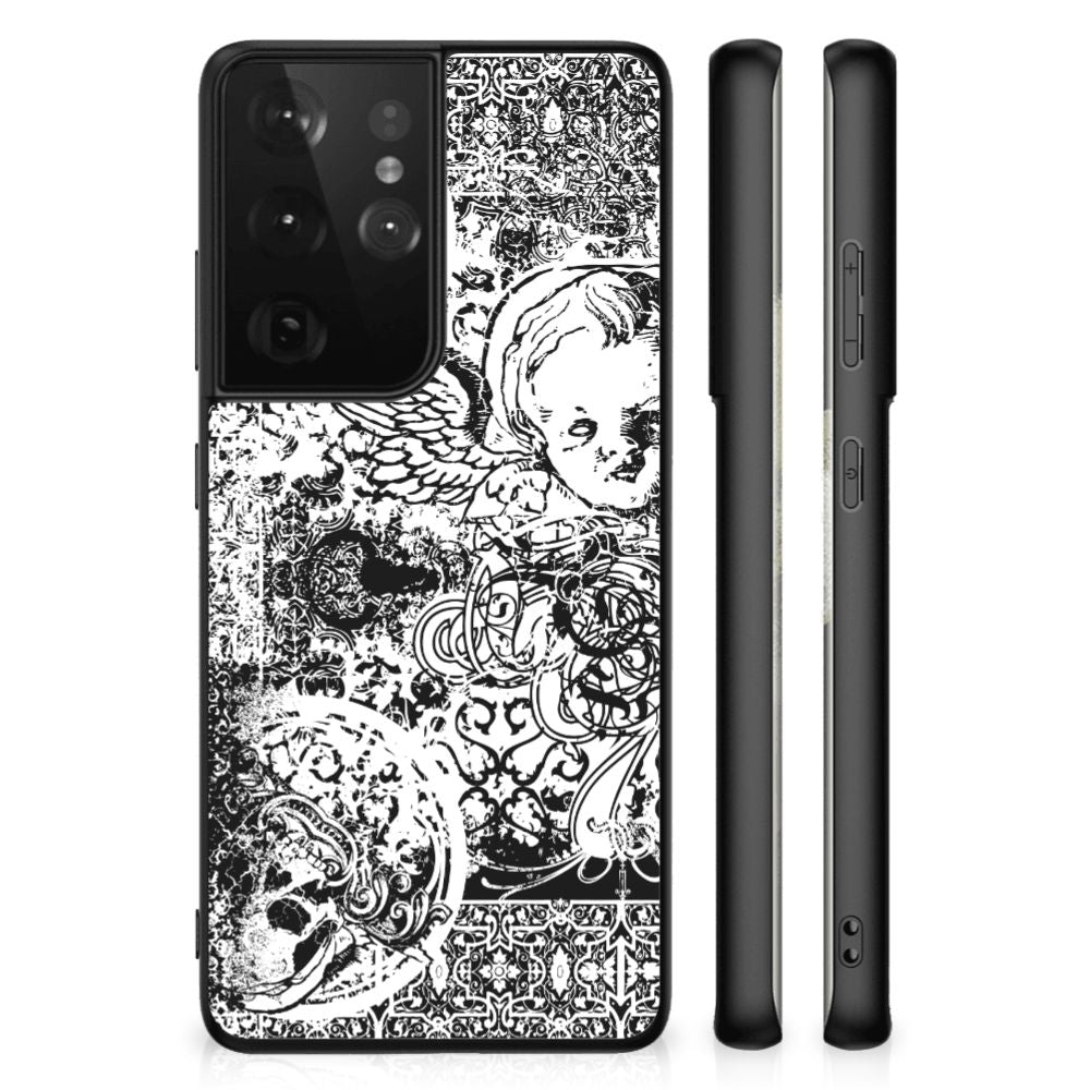 Telefoonhoesje Samsung Galaxy S21 Ultra Skulls Angel B2C Telecom