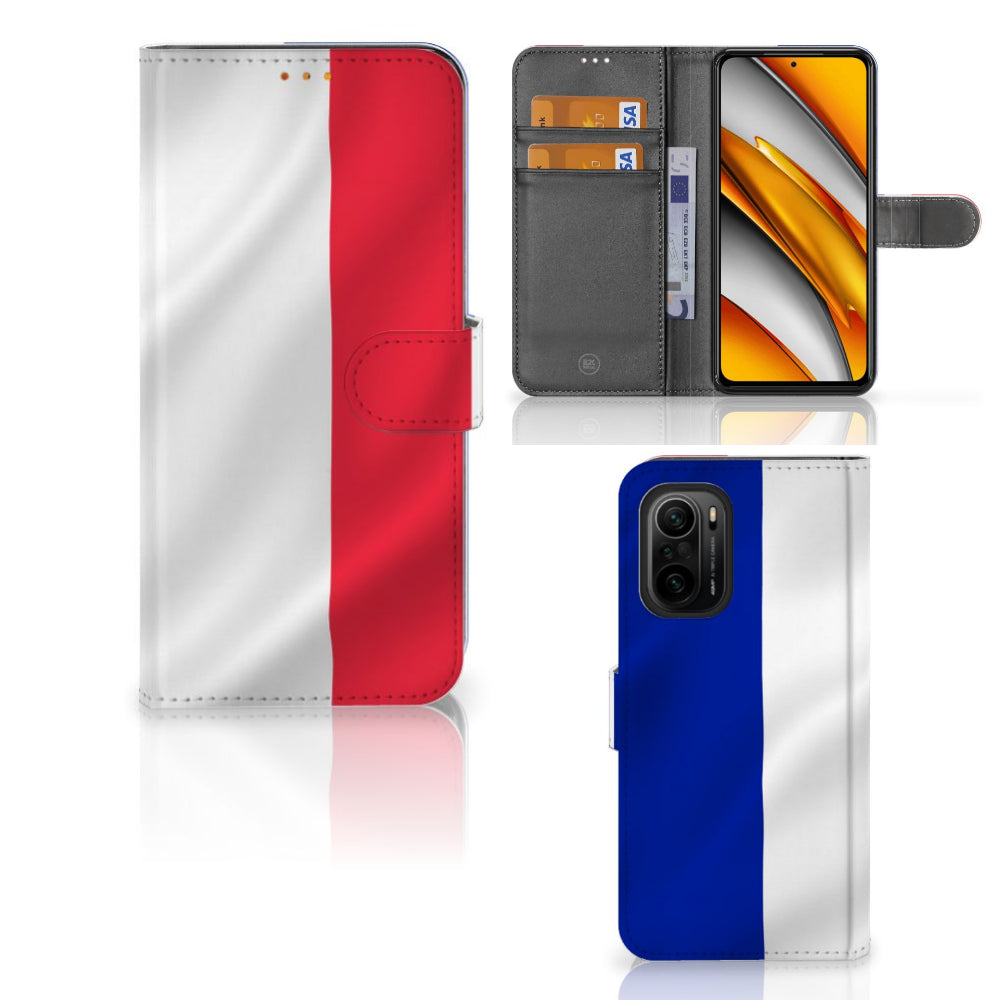 Poco F3 | Xiaomi Mi 11i Bookstyle Case Frankrijk