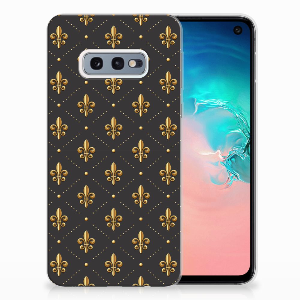 Samsung Galaxy S10e TPU bumper Franse Lelie