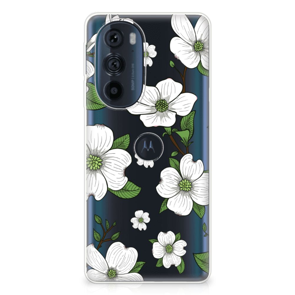 Motorola Edge 30 Pro TPU Case Dogwood Flowers B2C Telecom