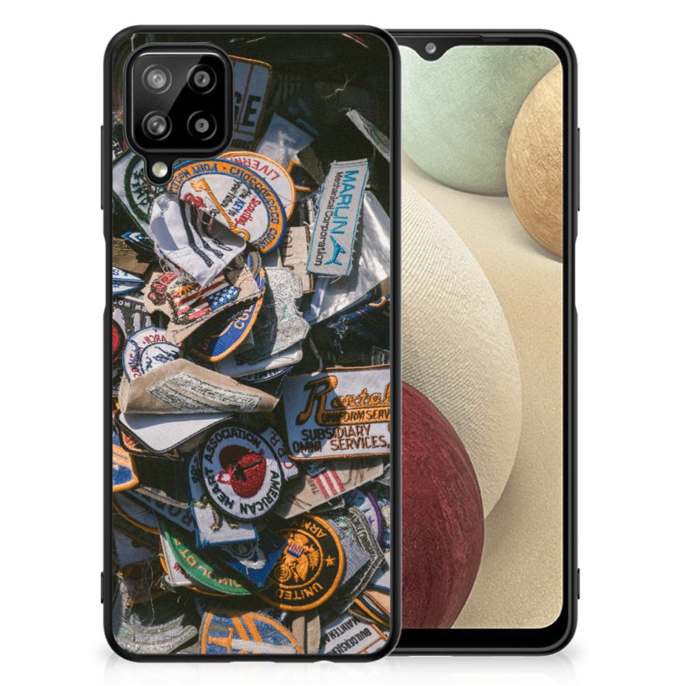 Samsung Galaxy A12 Silicone Back Case Badges