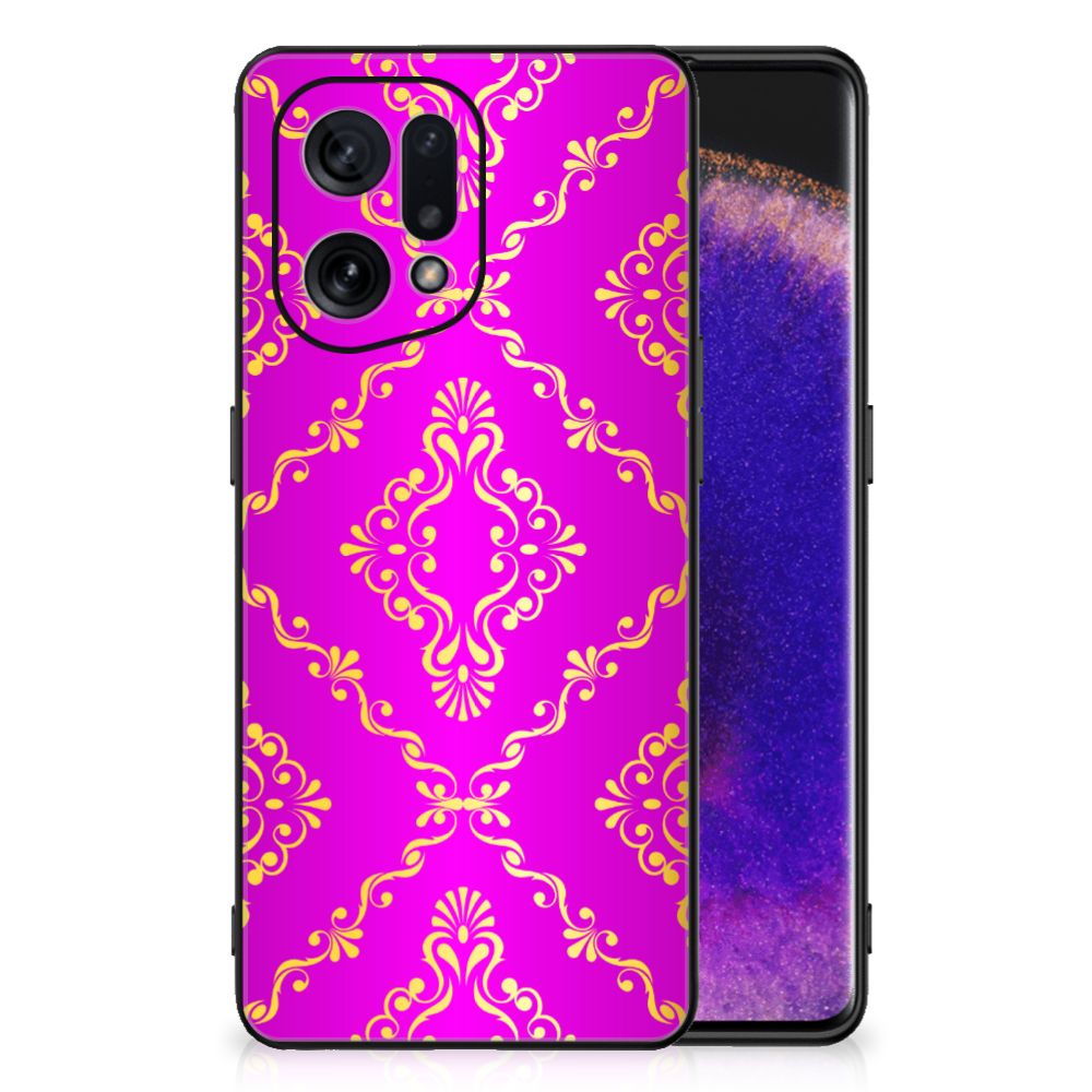 Back Cover OPPO Find X5 Barok Roze B2C Telecom