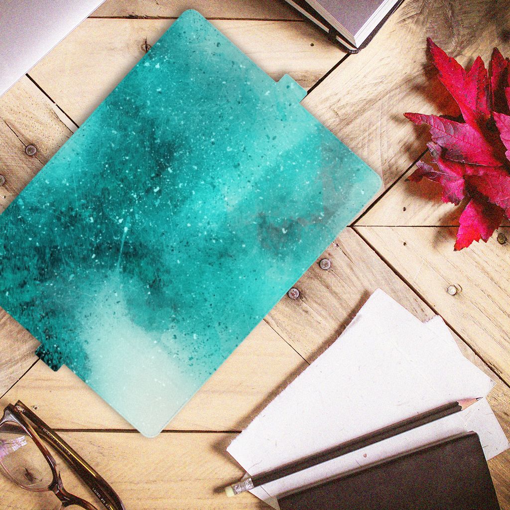 Hoes Lenovo Tab P11 | P11 Plus Painting Blue