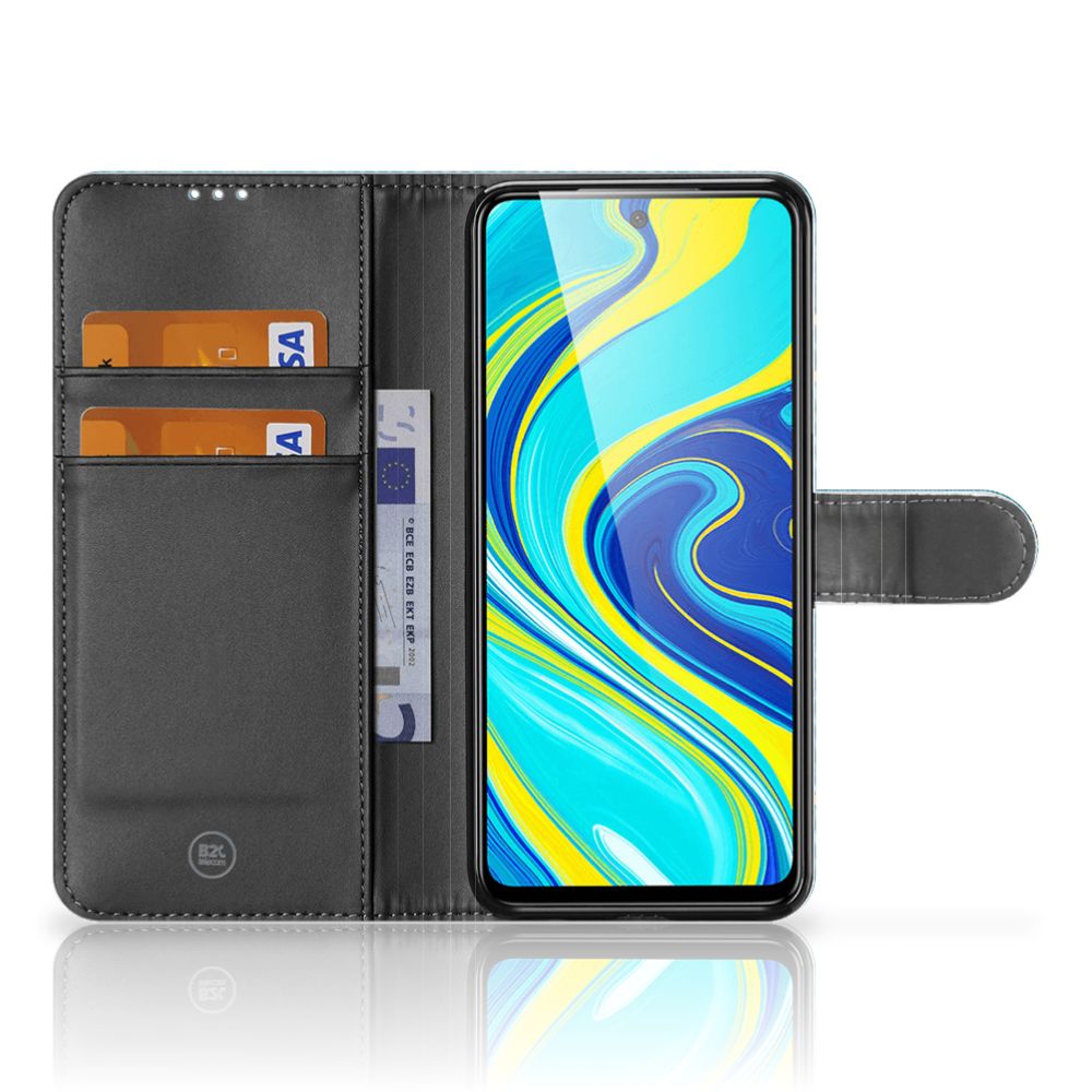 Xiaomi Redmi Note 9 Pro | Note 9S Wallet Case met Pasjes Jeans