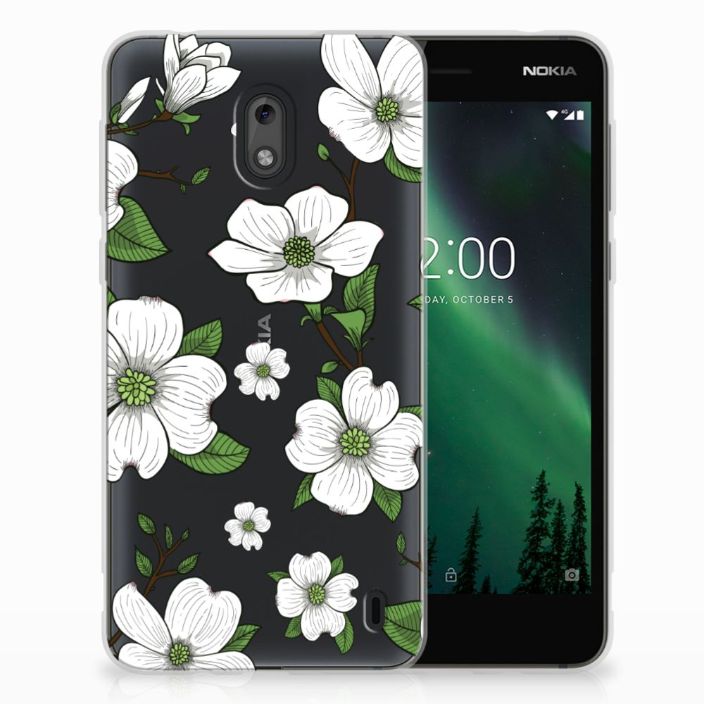 Nokia 2 TPU Case Dogwood Flowers
