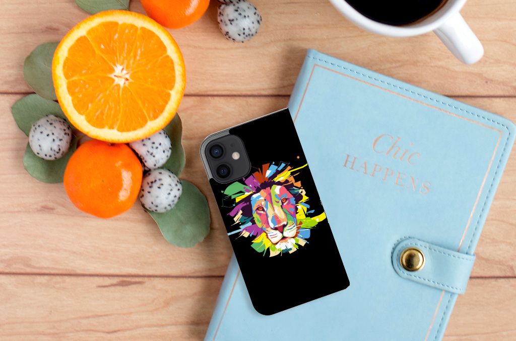 iPhone 12 Mini Magnet Case Lion Color - B2C Telecom