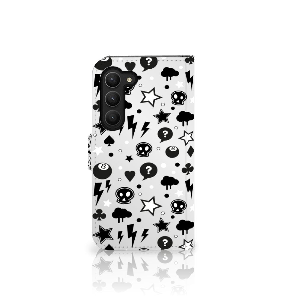 Telefoonhoesje met Naam Samsung Galaxy S23 Silver Punk