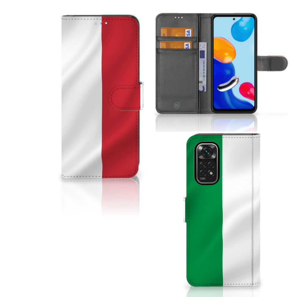 Xiaomi Redmi Note 11/11S Bookstyle Case Italië