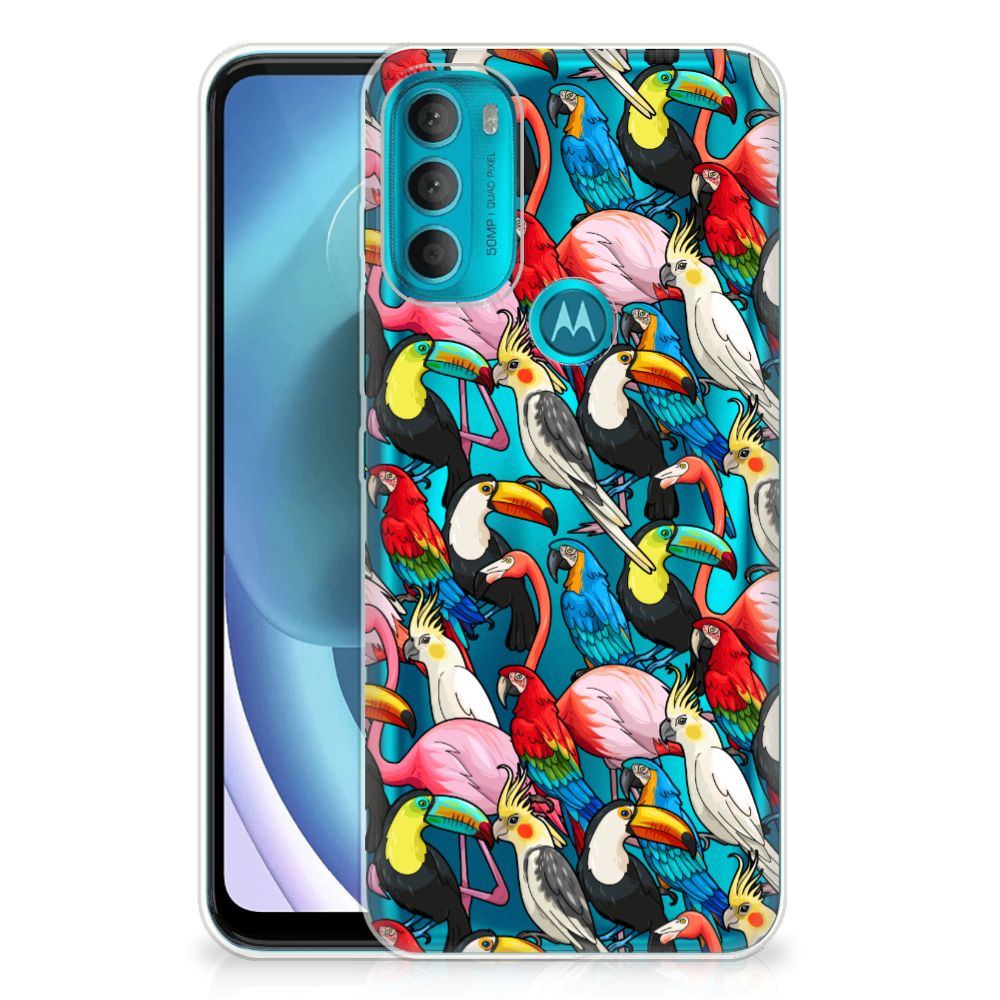 Motorola Moto G71 5G TPU Hoesje Birds