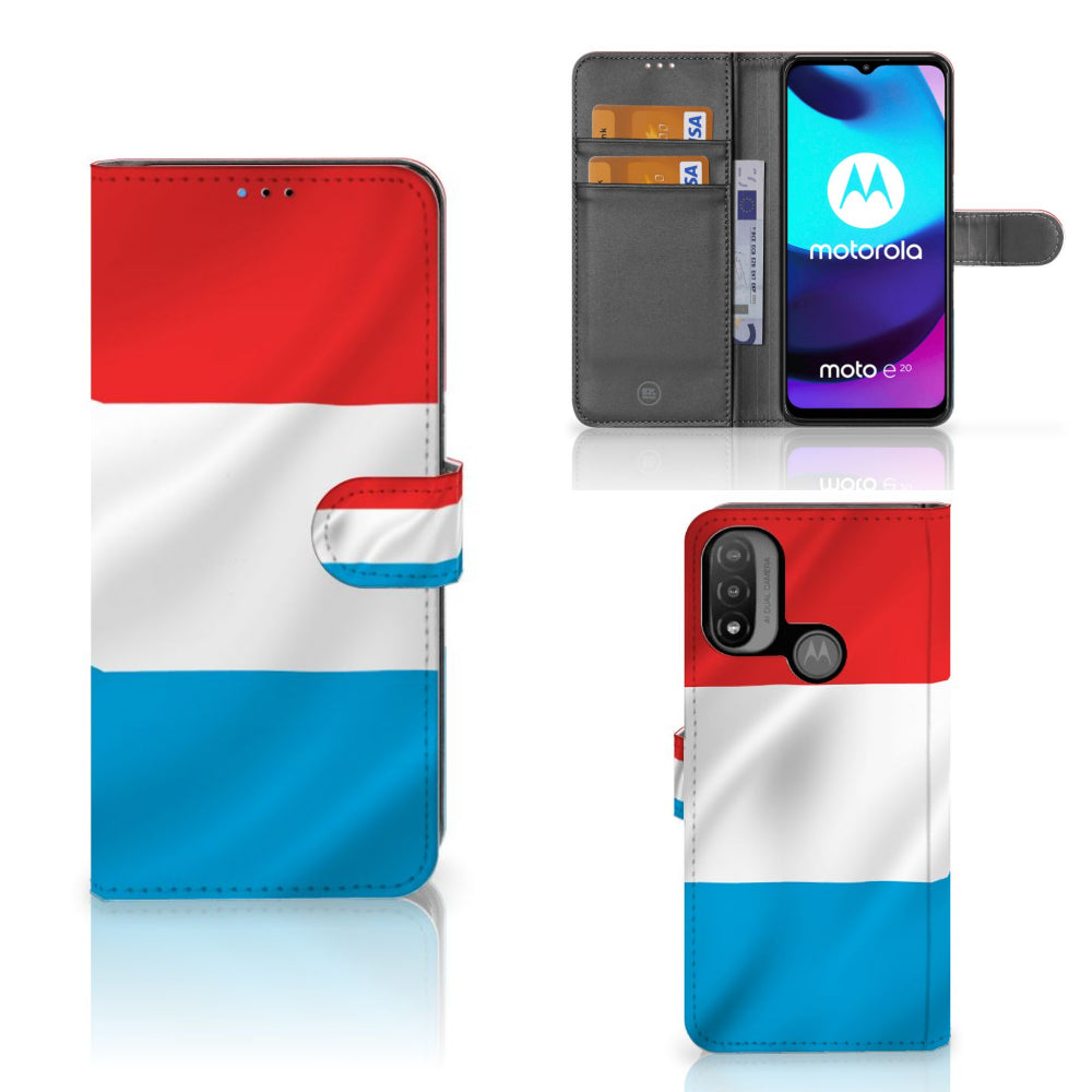 Motorola Moto E20 | E30 | E40 Bookstyle Case Luxemburg