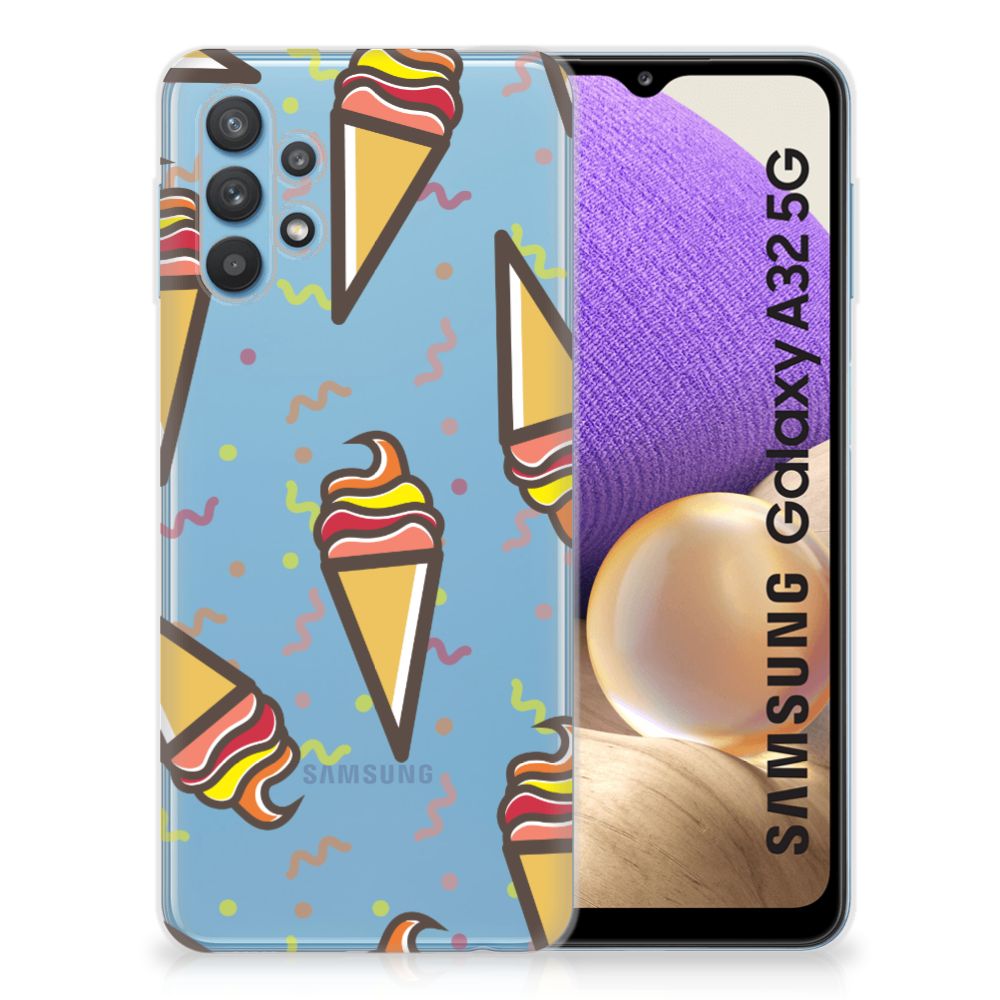 Samsung Galaxy A32 5G Siliconen Case Icecream B2C Telecom