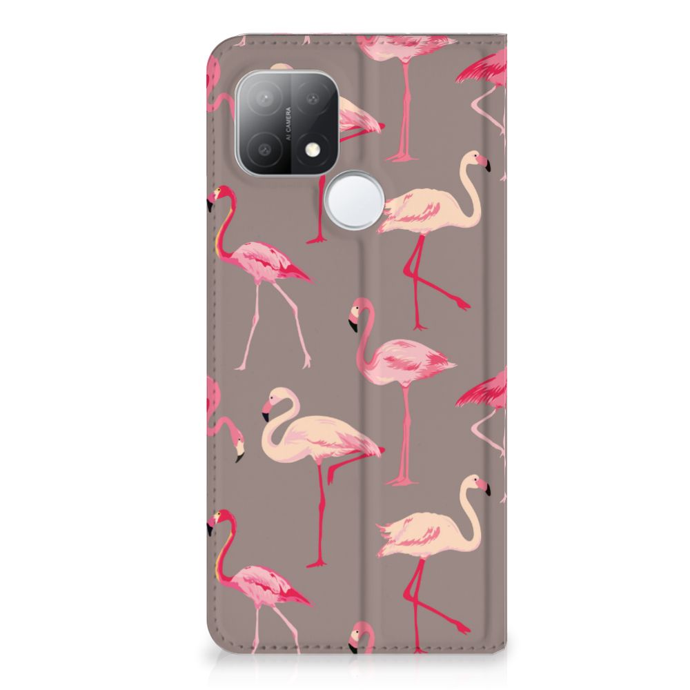 OPPO A15 Hoesje maken Flamingo - B2C Telecom