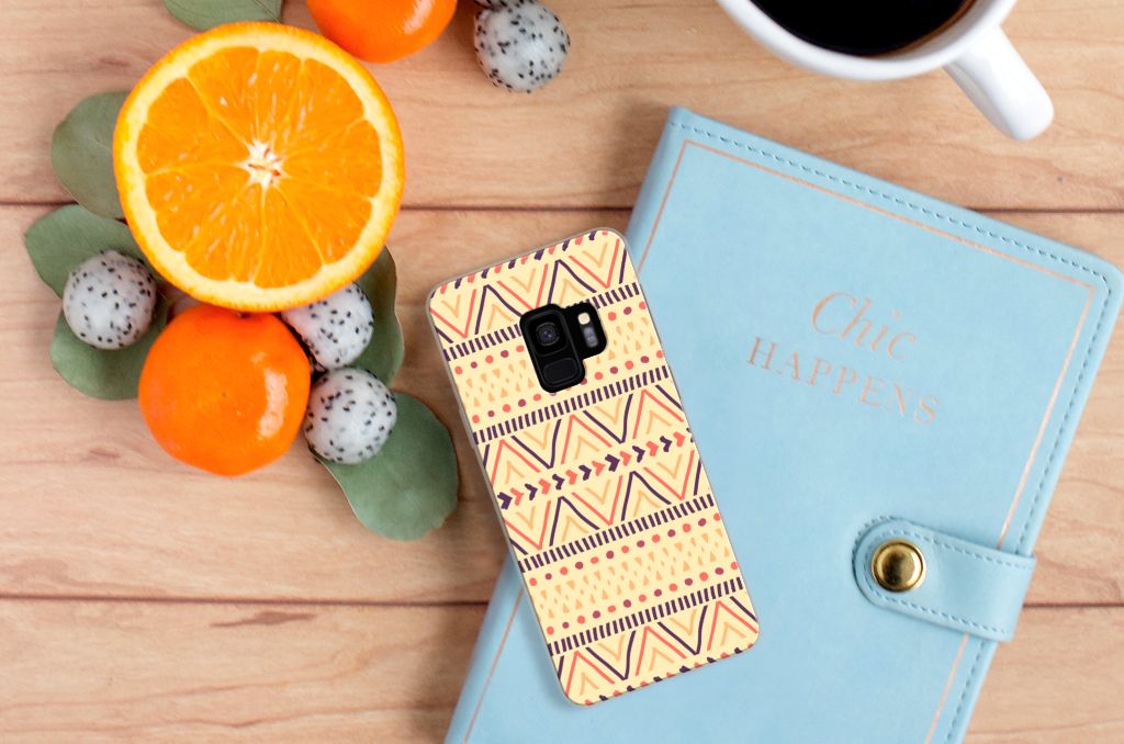 Samsung Galaxy S9 TPU bumper Aztec Yellow