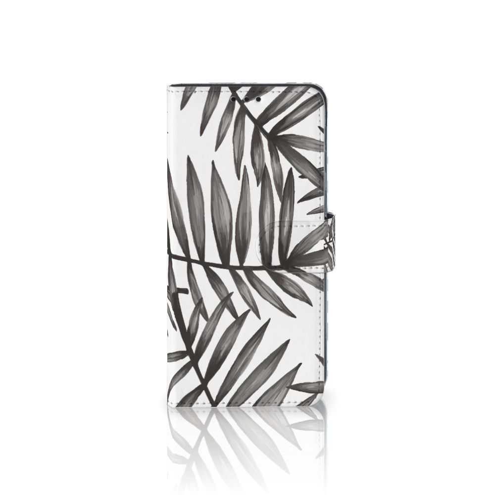 Samsung Galaxy M31 Hoesje Leaves Grey