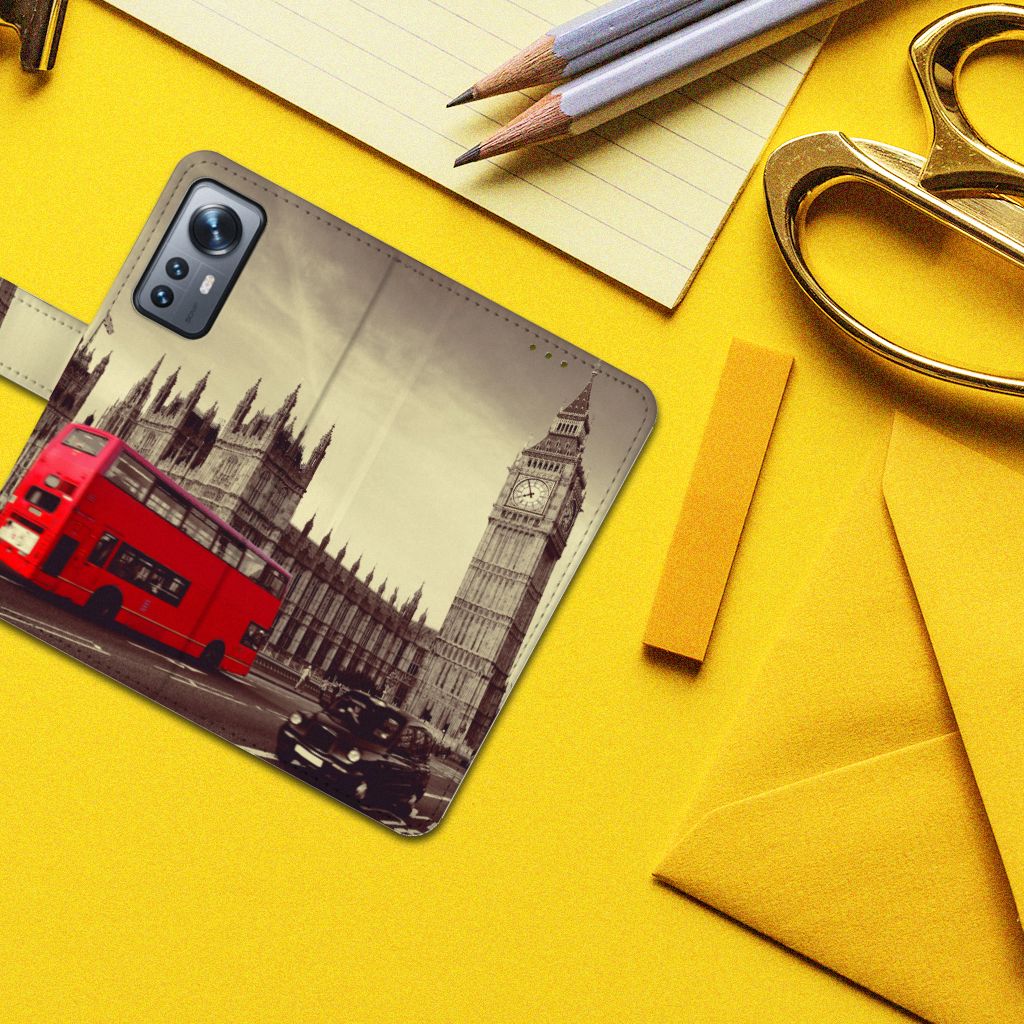 Xiaomi 12 | 12X Flip Cover Londen