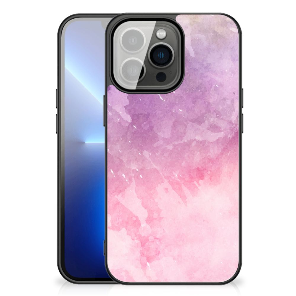 Kleurrijke Telefoonhoesje iPhone 13 Pro Max Pink Purple Paint B2C Telecom
