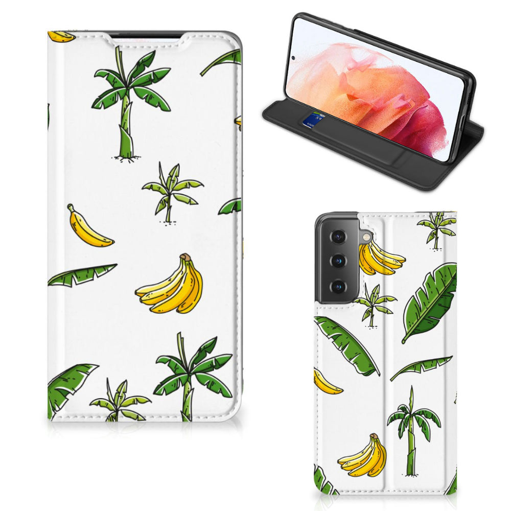 Samsung Galaxy S21 Smart Cover Banana Tree