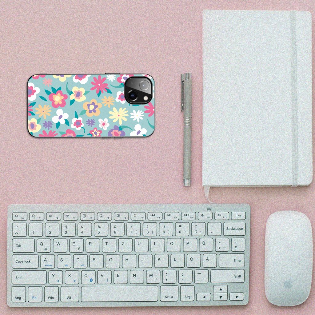 Apple iPhone 13 Bloemen Hoesje Flower Power B2C Telecom