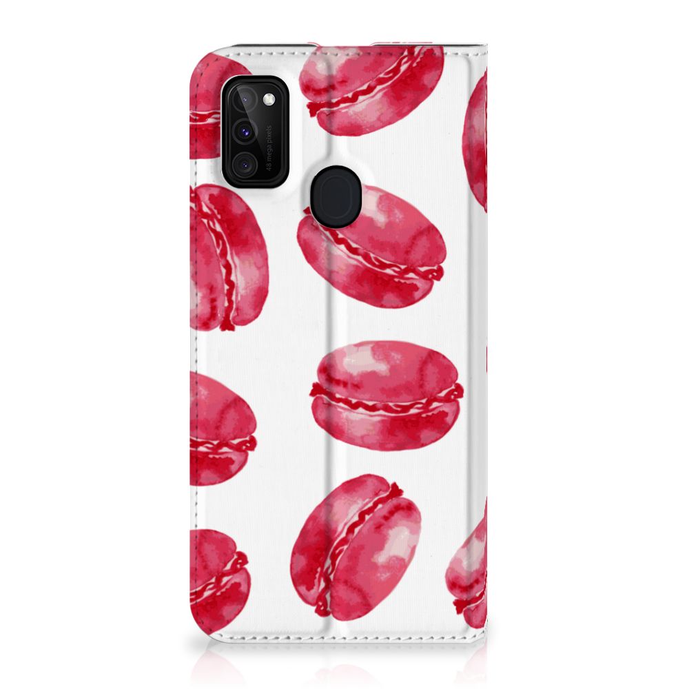 Samsung Galaxy M30s | M21 Flip Style Cover Pink Macarons - B2C Telecom