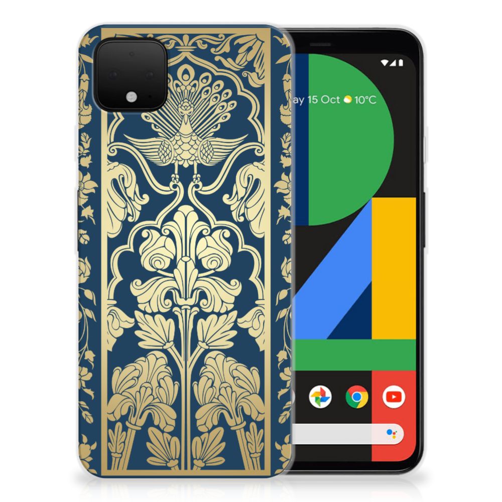 Google Pixel 4 XL TPU Case Beige Flowers