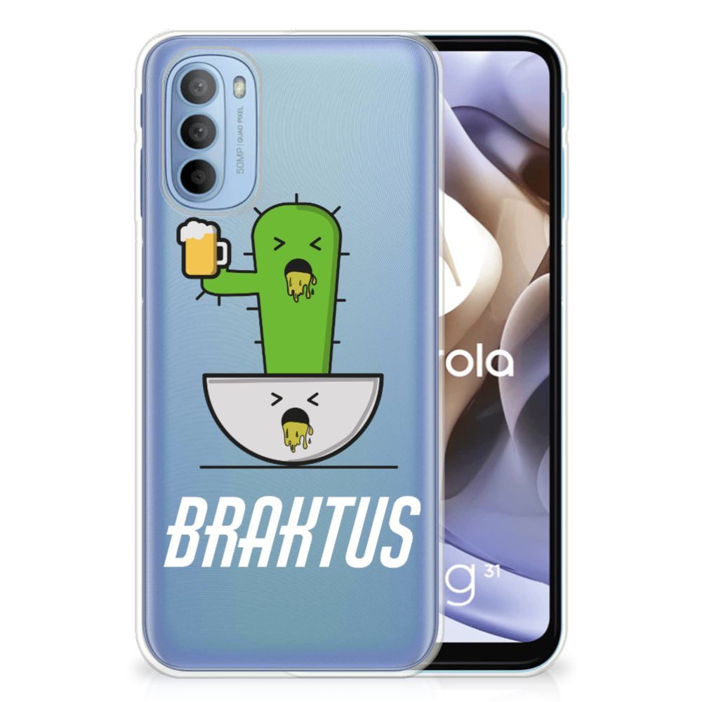 Motorola Moto G31 | G41 Telefoonhoesje met Naam Braktus