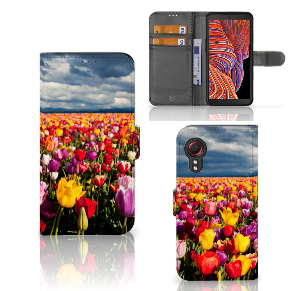 Samsung Galaxy Xcover 5 Hoesje Tulpen