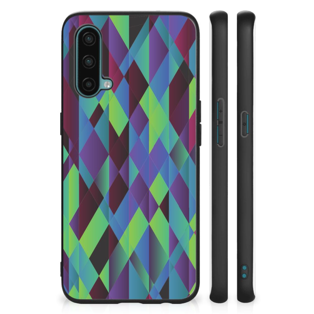 OnePlus Nord CE 5G Backcover Abstract Green Blue B2C Telecom