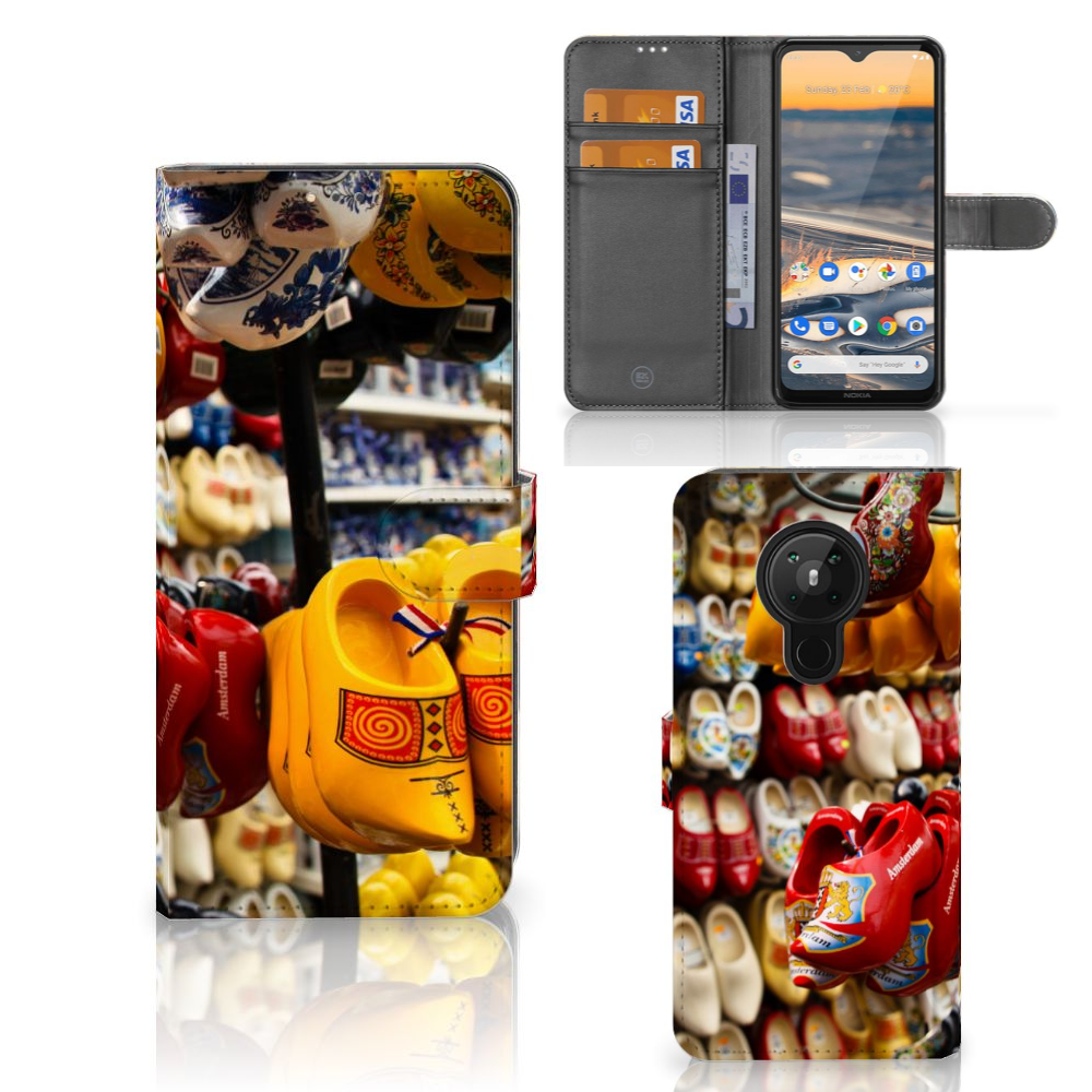 Nokia 5.3 Flip Cover Klompen