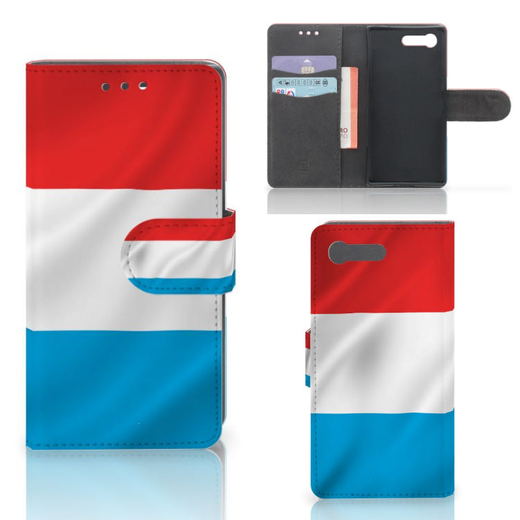 Sony Xperia X Compact Bookstyle Case Luxemburg