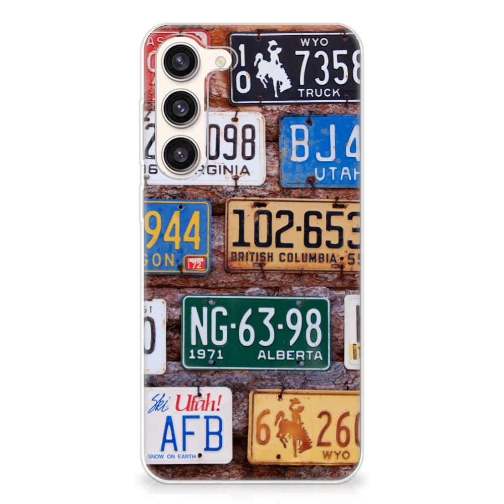 Samsung Galaxy S23 Plus Siliconen Hoesje met foto Kentekenplaten B2C Telecom