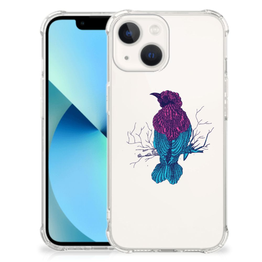 iPhone 13 mini Stevig Bumper Hoesje Merel - B2C Telecom