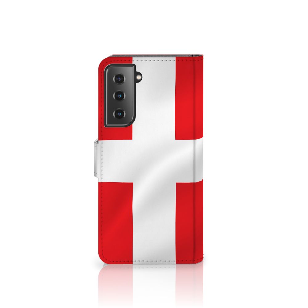 Samsung Galaxy S21 Bookstyle Case Denemarken