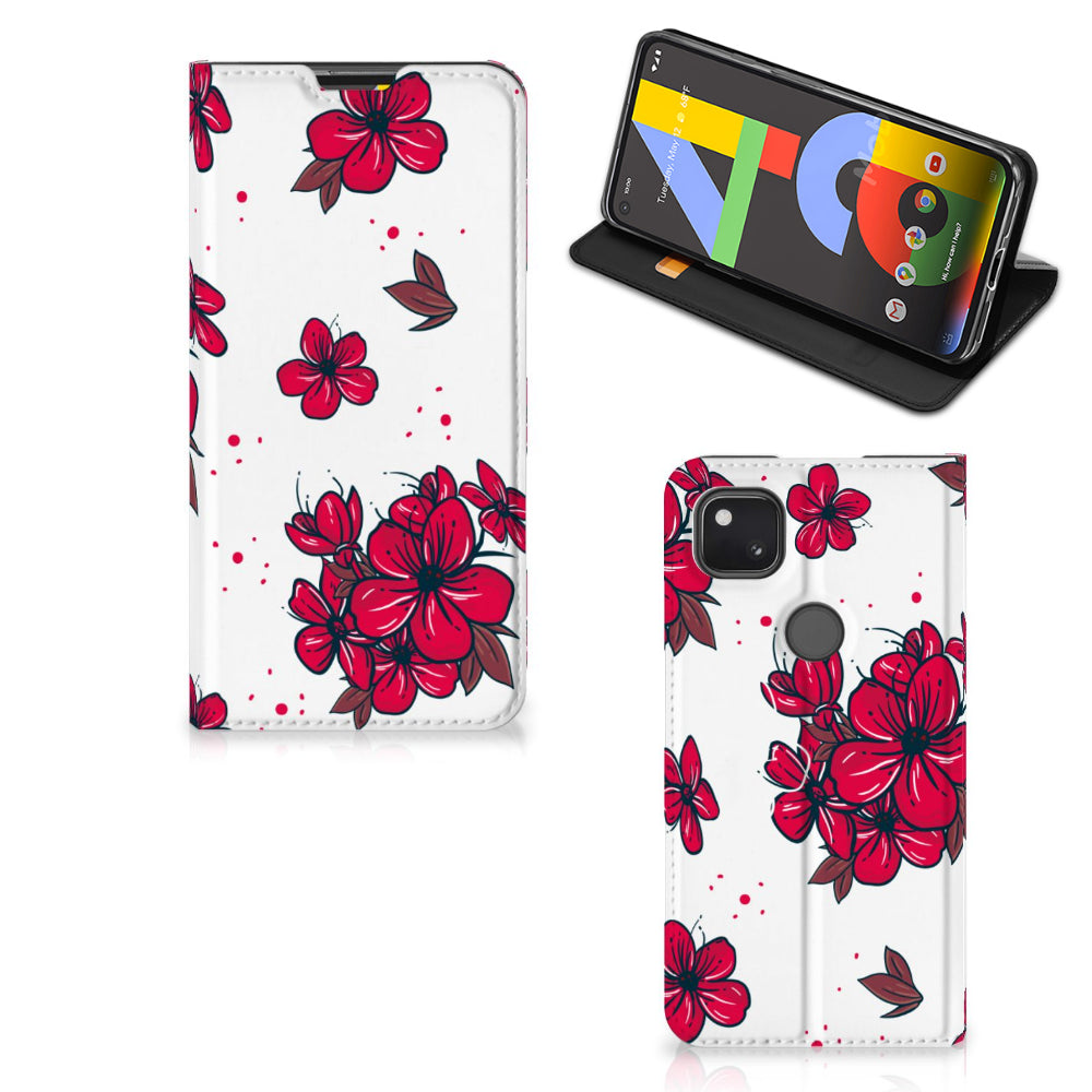 Google Pixel 4a Smart Cover Blossom Red