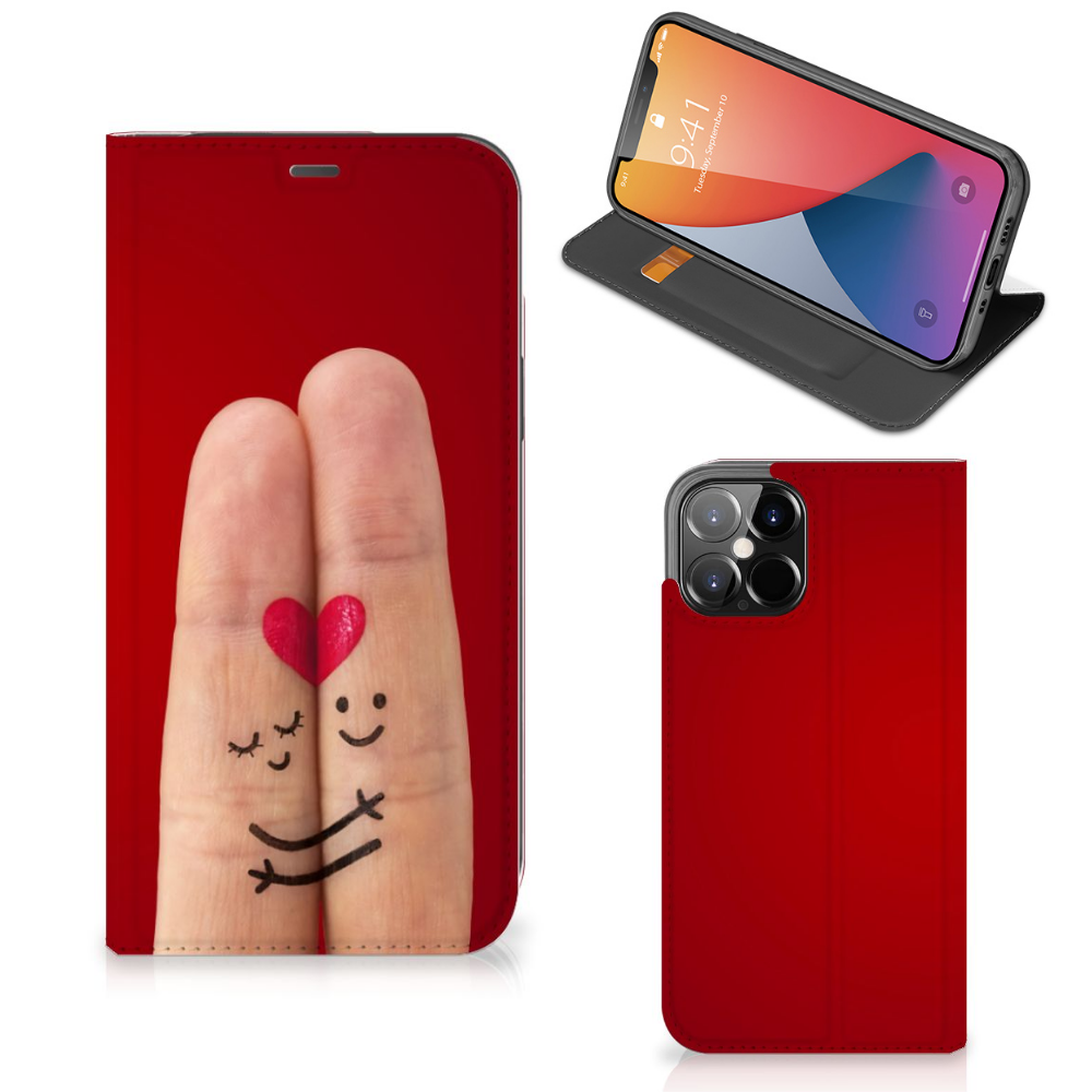 iPhone 12 Pro Max Hippe Standcase Liefde - Origineel Romantisch Cadeau - B2C Telecom
