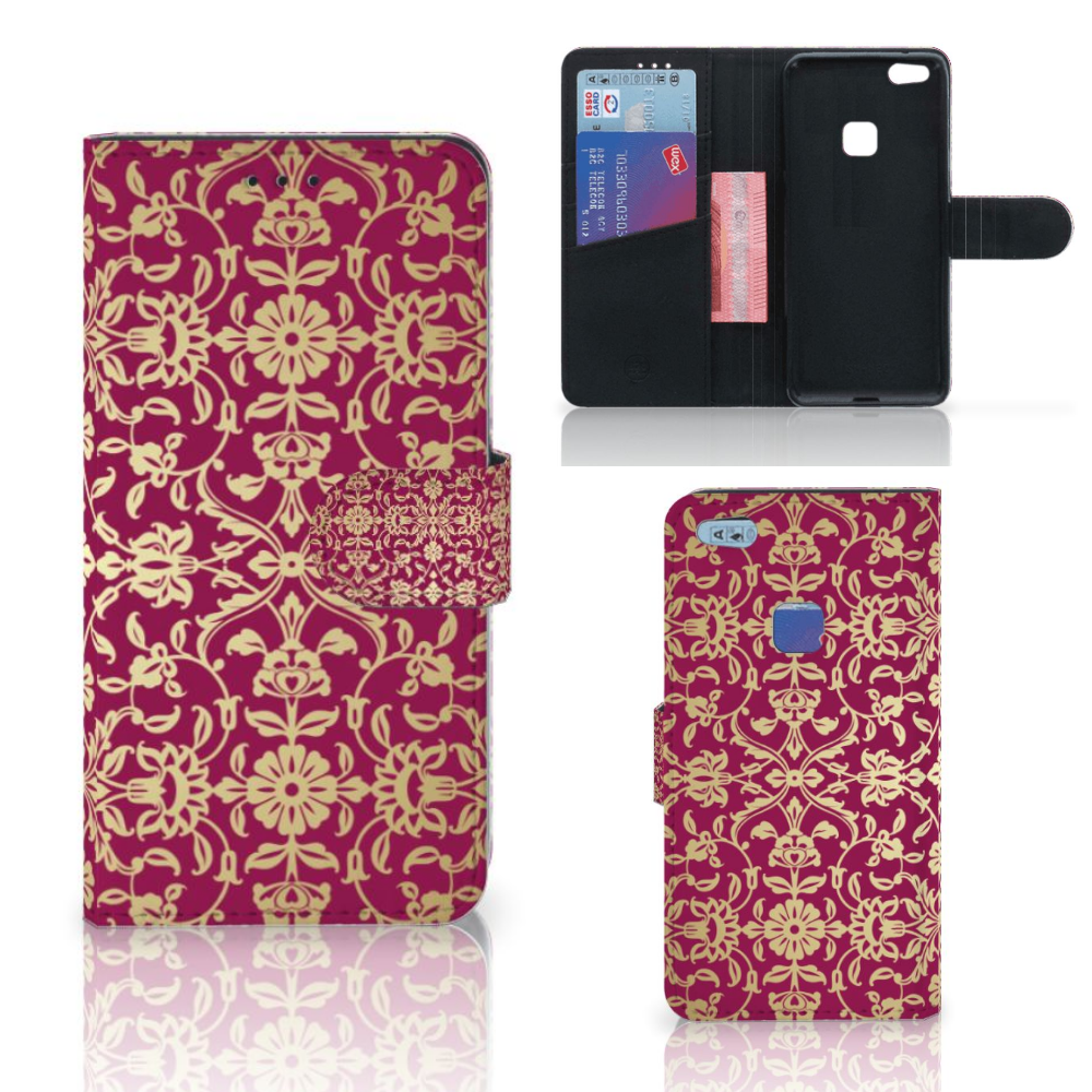 Wallet Case Huawei P10 Lite Barok Pink