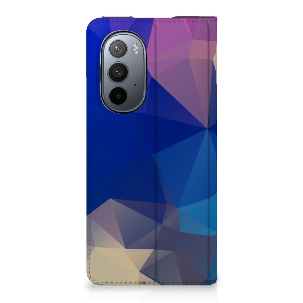 Motorola Edge 30 Pro Stand Case Polygon Dark - B2C Telecom