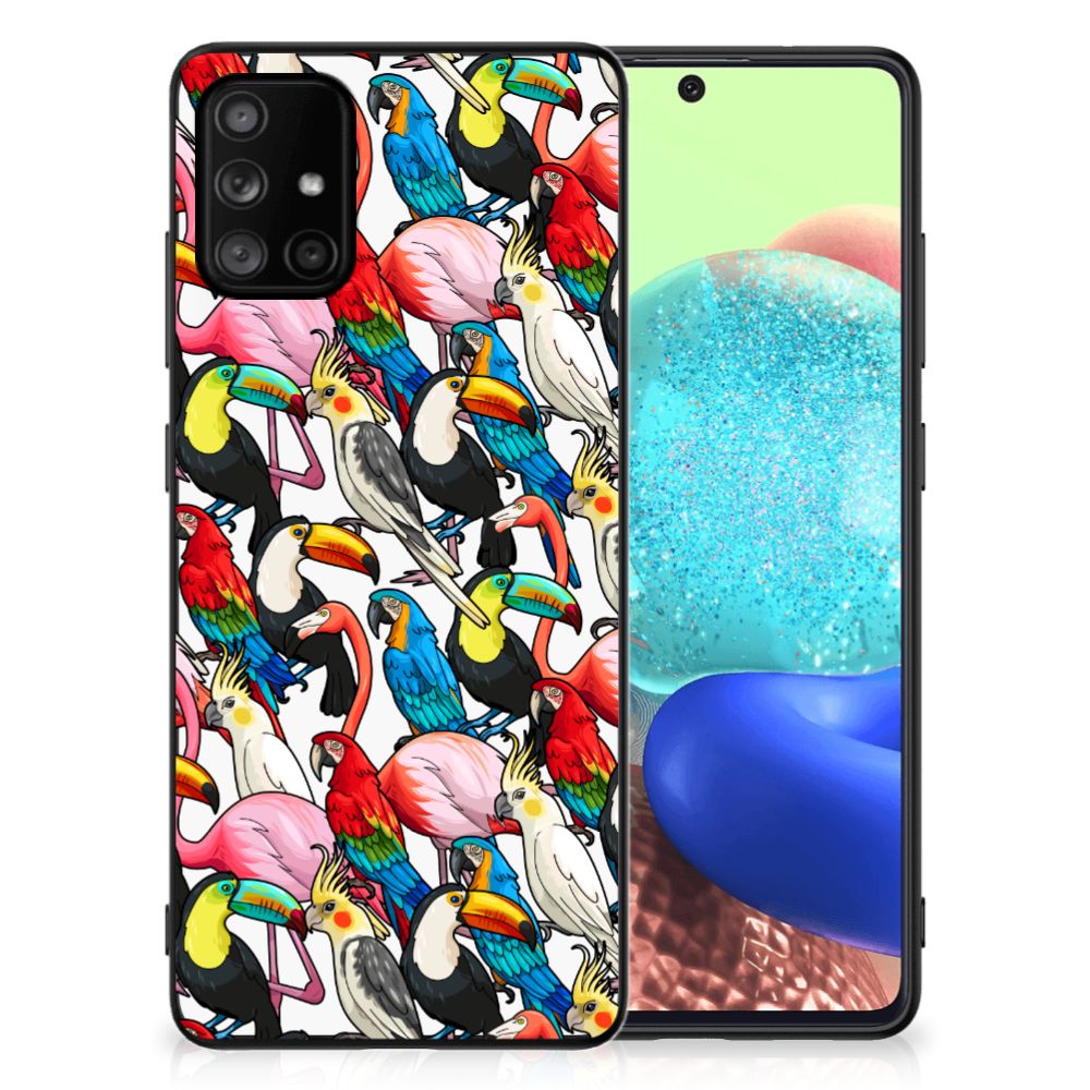 Samsung Galaxy A71 Dierenprint Telefoonhoesje Birds