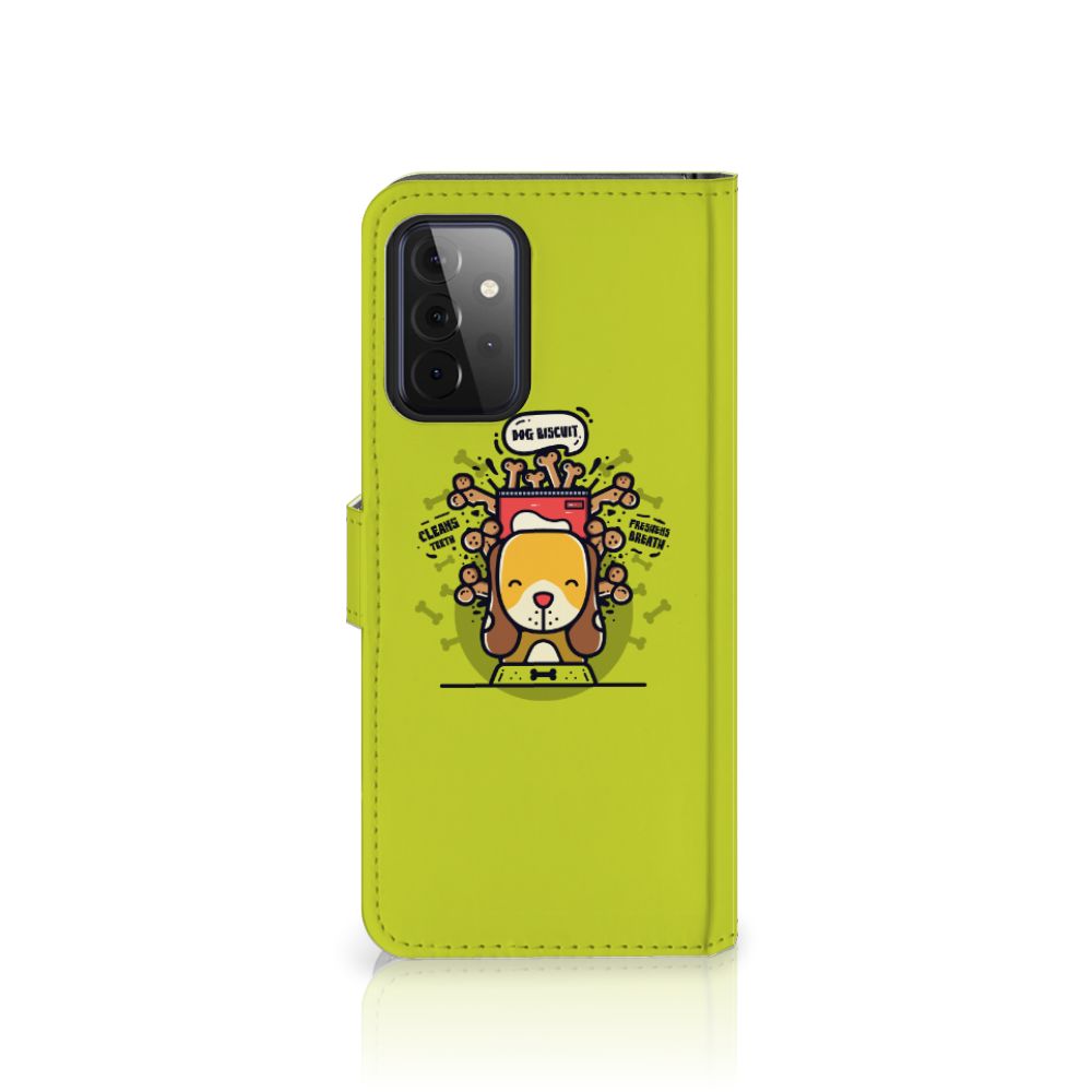 Samsung Galaxy A72 Leuk Hoesje Doggy Biscuit