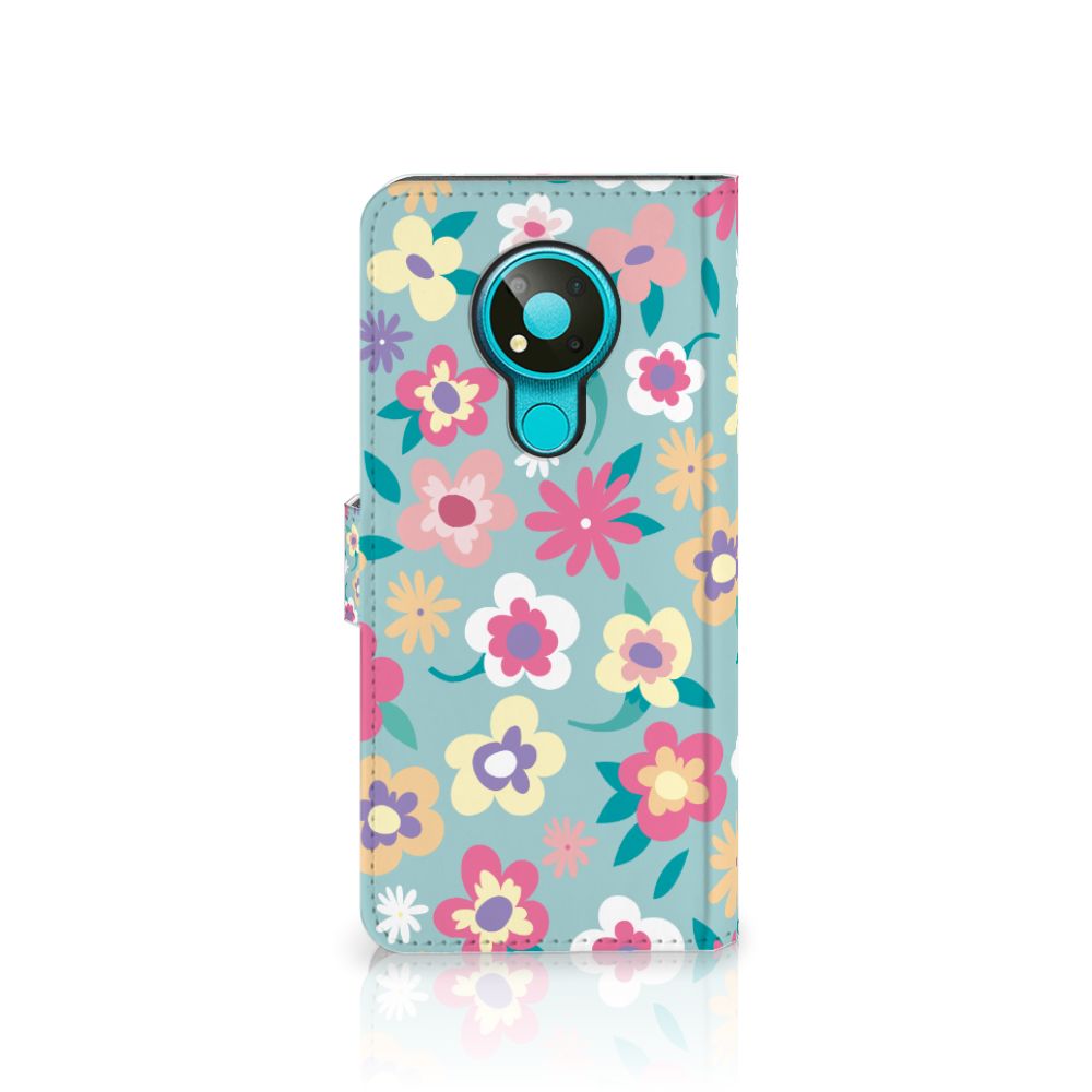 Nokia 3.4 Hoesje Flower Power