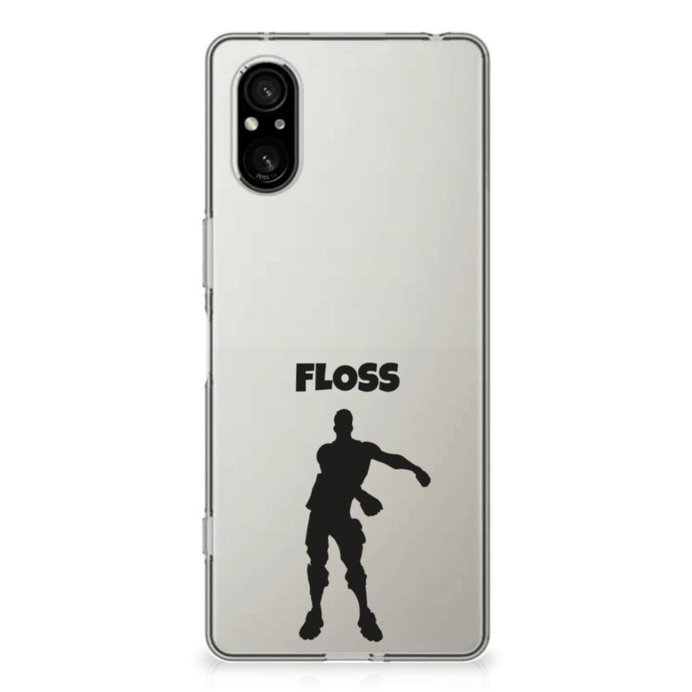 Sony Xperia 5 V Telefoonhoesje met Naam Floss