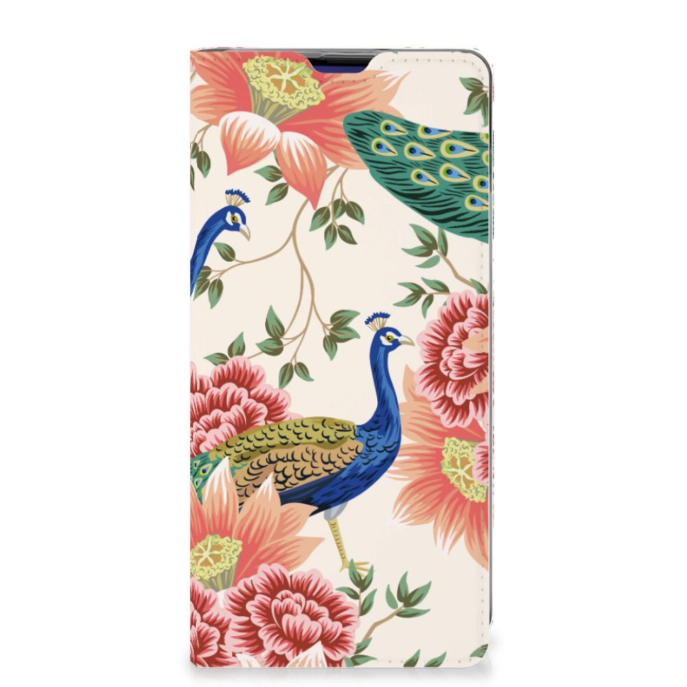 Hoesje maken voor Samsung Galaxy S10 Plus Pink Peacock