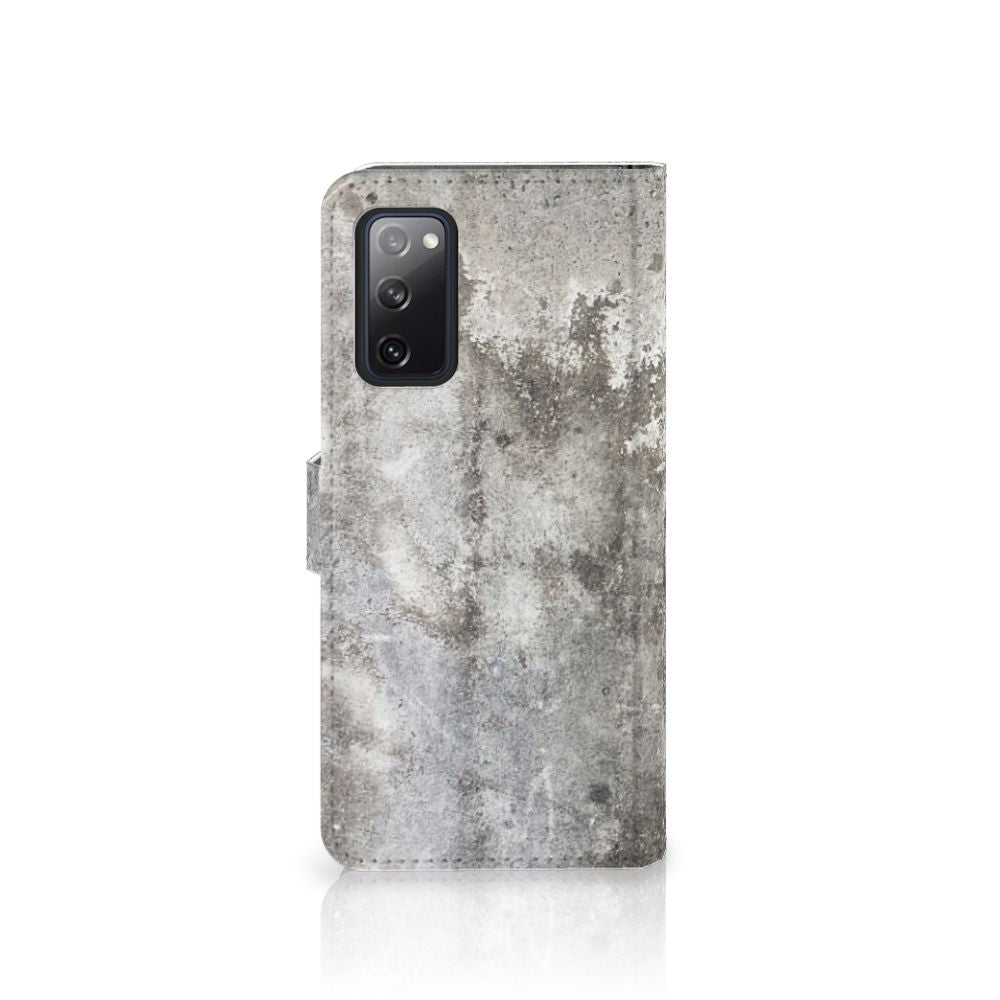 Samsung Galaxy S20 FE Bookcase Beton Print